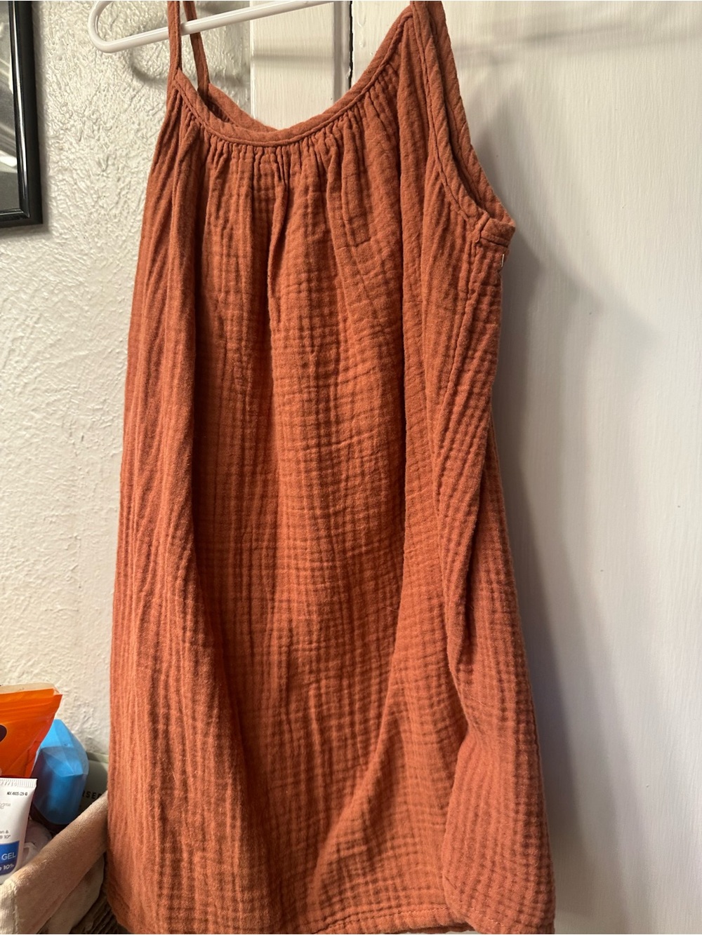 H&M Kids Terracotta Cotton Gauze Sundress